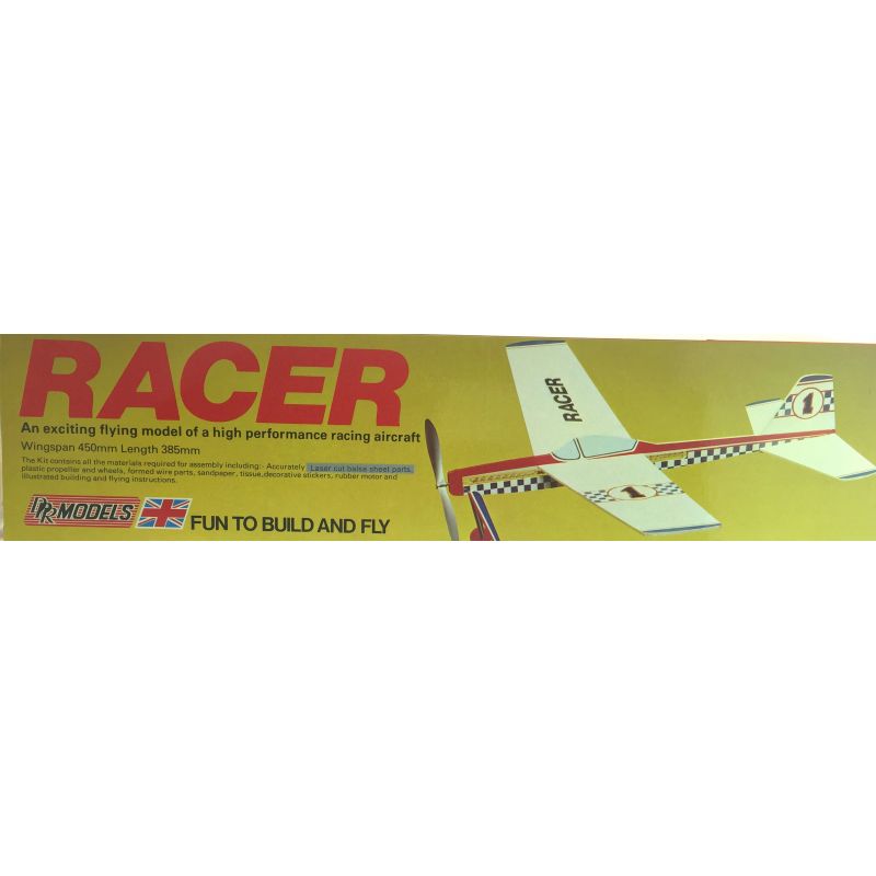 Racer gumimotoros repülőmodell